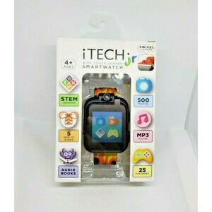 iTech Jr Kids Smartwatch – Flame Band, Touch Screen, Camera, Games & Audio Books